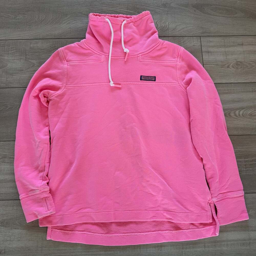 Vineyard Vines Shep Shirt Womens XS Pink Funnel